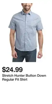 TJ Maxx Stretch Hunter Button Down Regular Fit Shirt offer