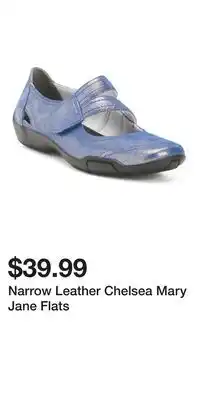 TJ Maxx Narrow Leather Chelsea Mary Jane Flats offer