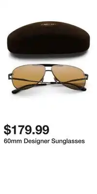 TJ Maxx 60mm Designer Sunglasses offer