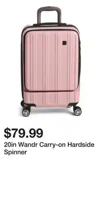 TJ Maxx 20in Wandr Carry-on Hardside Spinner offer