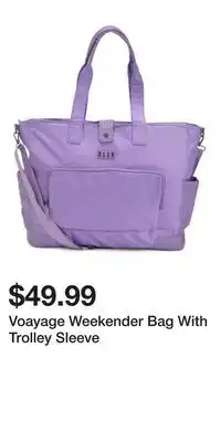 TJ Maxx Voayage Weekender Bag With Trolley Sleeve offer
