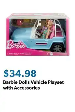 Sam's Club Barbie Dolls Vehicle Playset with Accessories offer