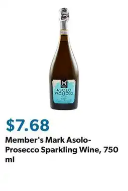 Sam's Club Member's Mark Asolo-Prosecco Sparkling Wine offer
