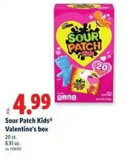 Lidl Sour Patch Kids Valentine's box offer