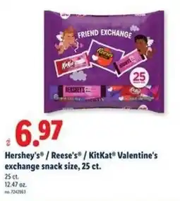 Lidl Hershey's and Reese's or KitKat offer
