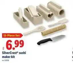 Lidl SilverCrest sushi maker kit offer