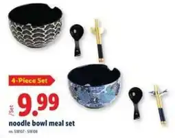 Lidl Noodle bowl meal set offer