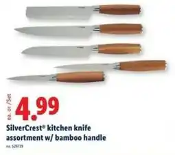Lidl SilverCrest kitchen knife offer