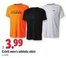 Lidl Crivit men's athletic shirt offer