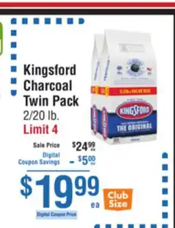 Smart & Final Kingsford Charcoal offer