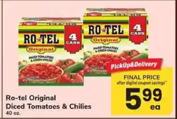 Safeway Ro-tel Original Diced Tomatoes & Chilies offer