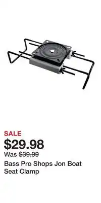 Cabela's Bass Pro Shops Jon Boat Seat Clamp offer