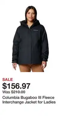 Cabela's Columbia Bugaboo III Fleece Interchange Jacket for Ladies offer