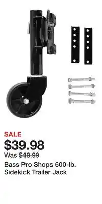 Cabela's Bass Pro Shops 600-lb. Sidekick Trailer Jack offer