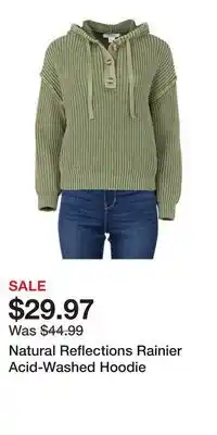 Cabela's Natural Reflections Rainier Acid-Washed Hoodie offer