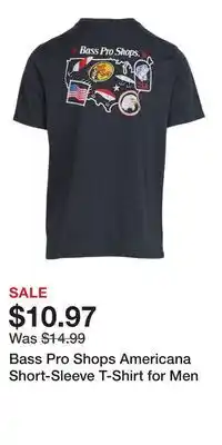 Cabela's Bass Pro Shops Americana Short-Sleeve T-Shirt for Men offer