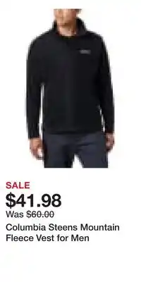 Cabela's Columbia Steens Mountain Fleece Vest for Men offer