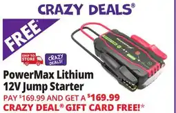 Ocean State Job Lot Lithium 12V Jump Starter offer