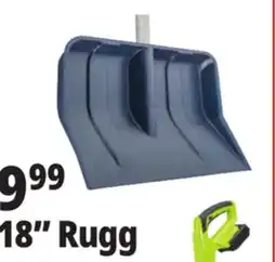 Ocean State Job Lot 18 RUGG Poly Snow Shovel offer