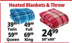 Ocean State Job Lot Heated Blankets offer