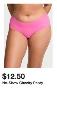 Victoria's Secret No-Show Cheeky Panty offer