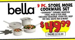 Ollie's bella 9 PC. STORE MORE COOKWARE SET offer