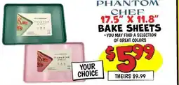 Ollie's PHANTOM CHEF 17.5 x 11.8 BAKE SHEETS offer