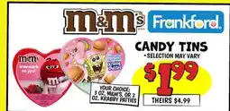 Ollie's CANDY TINS offer