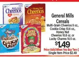 Angelo Caputo's Fresh Market General Mills Cereals offer