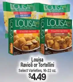 Angelo Caputo's Fresh Market Louisa Ravioli or Tortellini offer