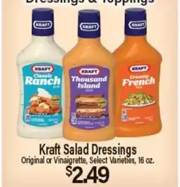 Angelo Caputo's Fresh Market Kraft Salad Dressings offer