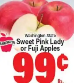 Angelo Caputo's Fresh Market Washington State Sweet Pink Lady or Fuji Apples offer