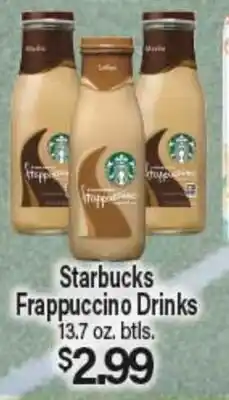 Angelo Caputo's Fresh Market Starbucks Frappuccino Drinks offer