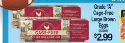 Angelo Caputo's Fresh Market DUTCH FARMS Grade A Cage-Free Large Brown Eggs offer