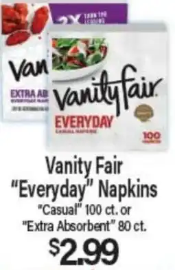 Angelo Caputo's Fresh Market Vanity Fair Everyday Napkins offer