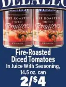 Angelo Caputo's Fresh Market DEALOEFire Roasted Diced Tomatoes offer