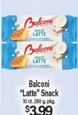 Angelo Caputo's Fresh Market Balconi Latte Snack offer
