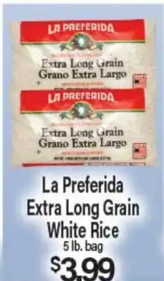 Angelo Caputo's Fresh Market La Preferida Extra Long Grain White Rice offer