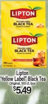 Angelo Caputo's Fresh Market Lipton Yellow Label Black Tea offer