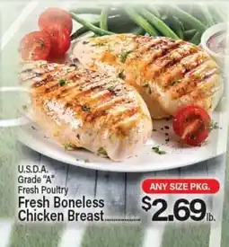 Angelo Caputo's Fresh Market Fresh Boneless Chicken Breast offer