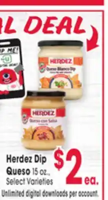 Jewel-Osco Herdez Dip Queso offer