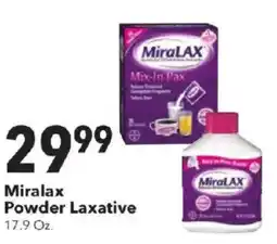 Cash Wise Miralax Powder Laxative offer