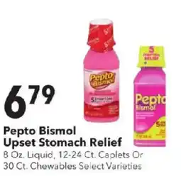 Cash Wise Pepto Bismol Upset Stomach Relief offer
