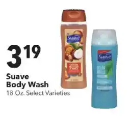 Cash Wise Suave Body Wash offer