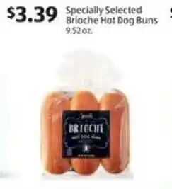 Aldi Specially Selected Brioche Hot Dog Buns offer