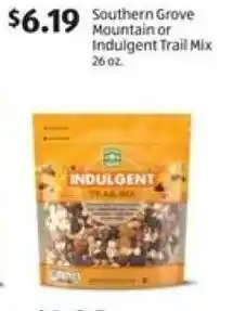 Aldi Southern Grove Mountain or Indulgent Trail Mix offer