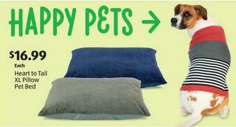 Aldi Heart To Tail Xl Pillow Pet Bed offer