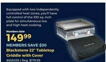 Camping World Blackstone 22 offer