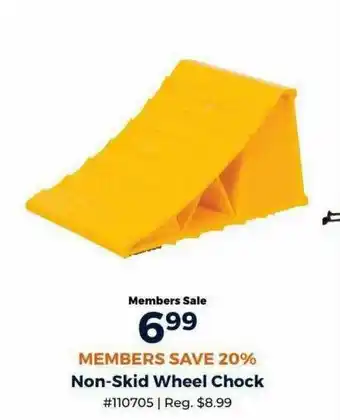 Camping World Non-skid Wheel Chock offer