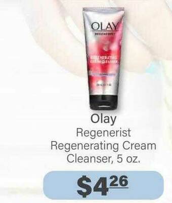 Commissary Olay Regenerist Regenerating Cream Cleanser offer